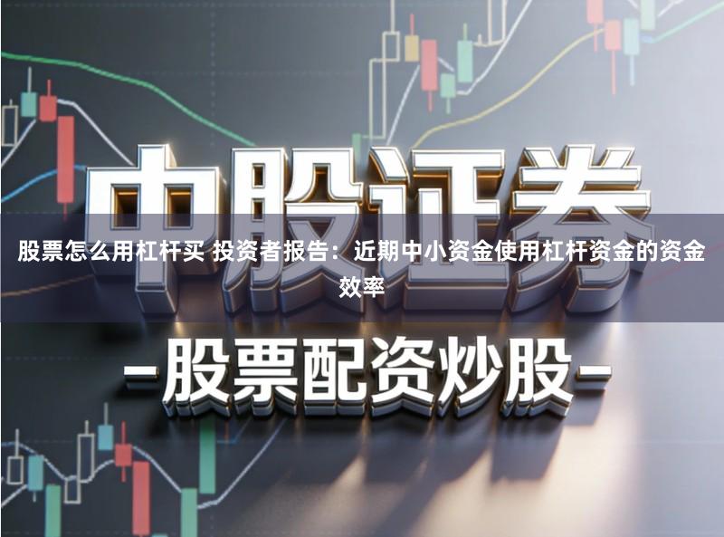 股票怎么用杠杆买 投资者报告:近期中小资金使用杠杆资金的资金效率